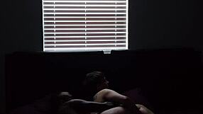 Big titted lesbian plays with massive BBC