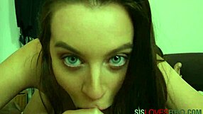 blackmail got my dumb stepsister lana rhoades riding cock in garage