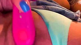 Russians Stretch Slut Pussy with Intense Fingering on Webcam