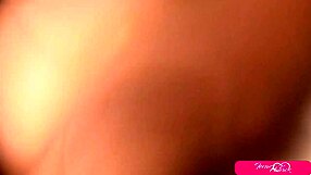 Tera Patrick dances in lingerie then fingers her wet shaved pussy hard