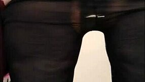 Stepmom's See-Through Pants Flash Publicly. Outdoor Exhibitionist Tease Thrills Everyone?