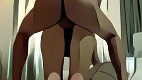 boyfriend pounds teen hard as she moans loud in doggy ai moans