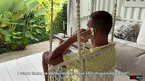Snake catcher babe pranked outdoors - my huge cock surprised her tight pussy in public quickie