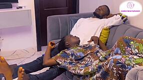 nimi serves up her hot ebony pussy with africa sex food bent over creampie
