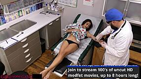 misty addams feels waves of orgasm in tampa university physical with toys