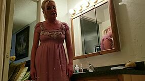 Wanna see this pissed off milf rip clothes and flash shaved pussy?