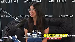 I need lights on for sex cami strella interview casting?