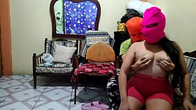 Fat Stepdaughter Invites Daddy for Hard Sex While Husband's Away