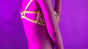 Who's ready for this hot girl's sensual striptease fingering her wet pussy?