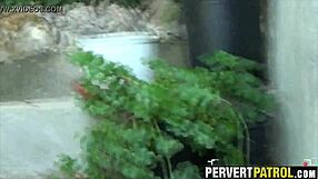 Trashy Tattoo Slut FUCKED Like A Whore Outdoors!