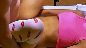 AUNTY CHEATS WITH FRIEND'S HUGE COCK IN HOTEL ROOM!