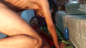 Hanif PK Films Sumona's First Deepthroat Blowjob Then Rough Cowgirl Ride Cumshot