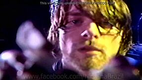 Kurt Cobain Spits On Globo Network Cameras Live At Hollywood Rock Festival Party