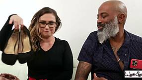 shaun dam enters red august's big clit cunt during tattoo photoshoot contest