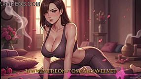 yoga crossdresser caught flashing turns solo tease into intimate punishment show