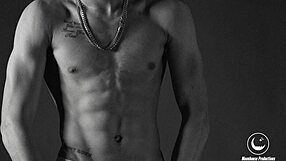James Jacobs Skinny Black Teen Solo Ass in Leather Reel