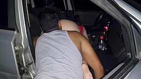 Casada bends over and takes cock deep in the forest wild