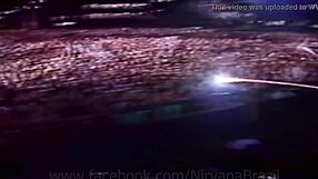 Kurt Cobain Spits On Globo Network Cameras Live At Hollywood Rock Festival Party