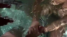 Steamy Jacuzzi Blowjob And Pussy Lick In Hot Tub