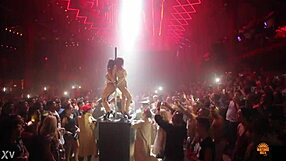 Intense pervert matinee slams Ibiza party 2014