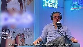 gemma leone shakes legs after five sybian orgasms in juan bustos podcast