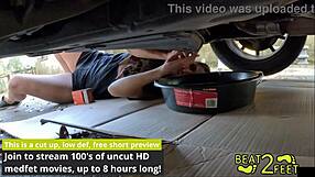 perverted doctor neighbor sniffs raven rogue's oily socks and feet in hospital??