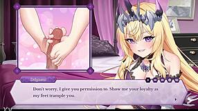 i give arrogant kaiju princess daigneux the best footjob creampie