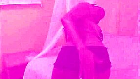 Fat ebony takes bent over doggystyle from big black cock in wet pussy