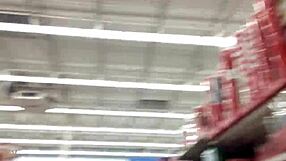 think this candid mommy shopping looks sneaky hidden?