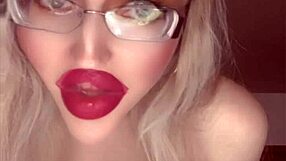 Watch this sexy blonde belly dancer dominate slow motion fire edition