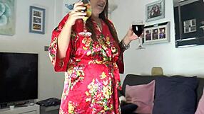 yo tony's curvy british friend's mom with huge natural tits sucks cock and dirty talks nonstop