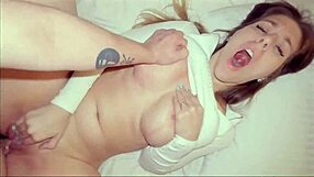 WOW! HORNY MILF BEGS SON'S FRIEND FOR HARD FUCK!