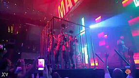 Intense pervert matinee slams Ibiza party 2014