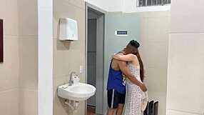 Heartache Hits as Coworker Fucks My Brazilian Wife Beside Me in Locker Room
