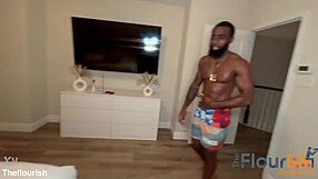 Jade Edwards and Ace Bigs Run Intense Mixed Train on Ava with BBC Dildos Strapon and Squirting Orgasms