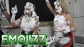 Pornstar Plays Creampie Trivia with Skinny Milf Fetish