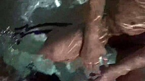 Steamy Jacuzzi Blowjob And Pussy Lick In Hot Tub