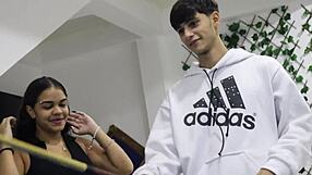 Stepbro Fucks Stepsis In Family Business While Parents Away