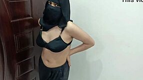 desi pakistani sobia nasir strips teasing clothes off