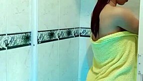 Stepbrother Surprises Big Ass Curvy Latina in Bathroom Fuck
