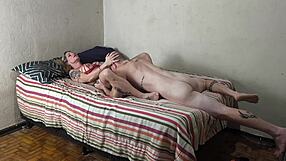 Stepmom's Bareback Tutorial Tempts Stepson's Monster Cock