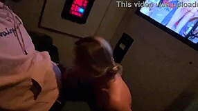 Wife Takes Club Gloryhole and Street Fucks While Cuckold Watches