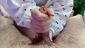 Step Sister Vibes Dildo Deep on Bed! Extracts Thick Cum in Closeup Tattoo Orgasm