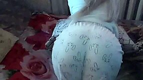 my stepsis in bunny pajamas bent me over with her tight wet pussy driving me crazy with moans