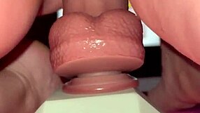 wanna see this tiny redhead ride that huge cock? damn tight pussy