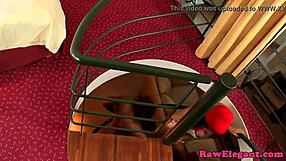 Ebony Isabella Chrystin takes hot creampie load!