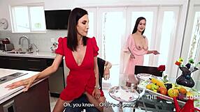 stepmom and stepdaughter both ride my cock like total sluts trust me?