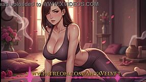 yoga crossdresser caught flashing turns solo tease into intimate punishment show