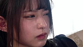 omg 133cm maid cosplayer masturbates her tiny pussy so cute!!