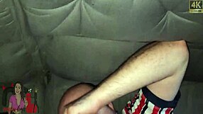 corno clueless as gym delay delivers creampie surprise to his pussy for cleanup